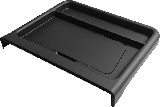 Muslogy Dashboard Storage Organizer Compatible with 2025 2026 Ford Maverick Accessories Center Console Insert with Magnetic Lid Hidden Panel Secret Compartment Fits 2025 2026 Maverick Behind Screen