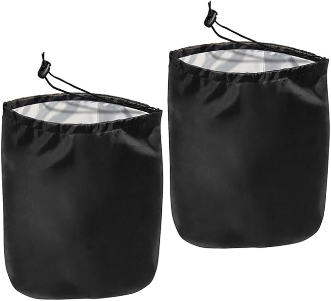 2pcs Oxford Cloth Rearview Mirror Cover Snowproof Windproof Car Mirror Coat