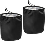 2pcs Oxford Cloth Rearview Mirror Cover Snowproof Windproof Car Mirror Coat