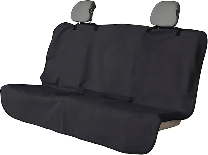Back Seat Cover Waterpoof Rear Bench Towel Seat Cover for Gym Swimming Surfing Running, Non-Slip Rear Seat Protector Universa