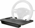 Steering Wheel Tray for Tesla Model 3 Y S X and Other Compact Cars, 2-in-1 Car Food Tray and Seat Gap Organizer, Compact Desk for Eating, Writing, Quick Work and Storage, Black