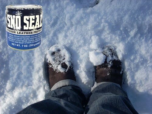 Atsko Sno-Seal Original Beeswax Waterproofing Leather Protector, 7 oz
