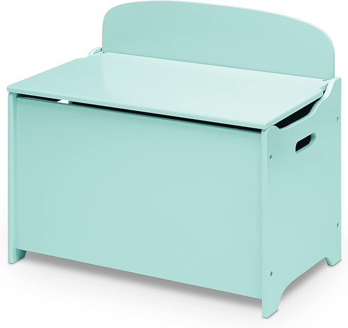Delta Children MySize Deluxe Toy Box, Mint