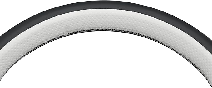 MEWANT DIY Stitching 3D Style Steering Wheel Cover Wrap for Tesla Model 3 Highland 2023-2025/Model Y 2025 Highland for Tesla Model 3/Model Y Accessories(3D Style)