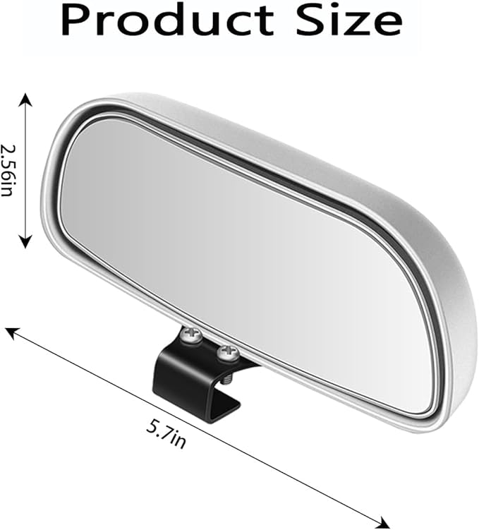 Car Blind Spot Mirrors 2 Pack - Universal Outside Rear View Mirror with Wide Field of View, Fog-Free Car Side Mirror Blindspot