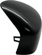 A-Premium Driver Side Rearview Mirror Cover Cap - Compatible with Mazda 3 2014 2015 2016 2017 2018 Sedan - Smooth Black, Built in Japan
