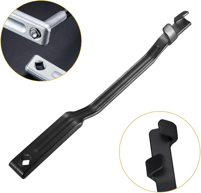 Mandark Car Wrench Extender Tool Bar, Ultra Long Vehicle Drive Torgue Extender with 1/2" Square Hole, Auto Wrench Extension L