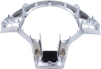 Steering Wheel Trim Cover Chrome for Mercedes C250 C350 C63 AMG E63 AMG 2012-15, C300 2012-14, CLA250 CLA45 AMG 2014-19, E250 E63 AMG S 2014-16, E350 2012-16, E400 2013-17, E550 2012-17