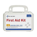 First Aid Only 91322 ANSI A 2021 and OSHA Compliant First Aid Kit, 10-Person Emergency First Aid Kit for Business, Home, Car,