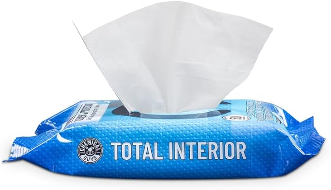 Chemical Guys PMWSPI22050 Total Interior Cleaner & Protectant Wipes Mega 100 Pack, Safe for Cars, Trucks, SUVs, Jeeps, Motorc