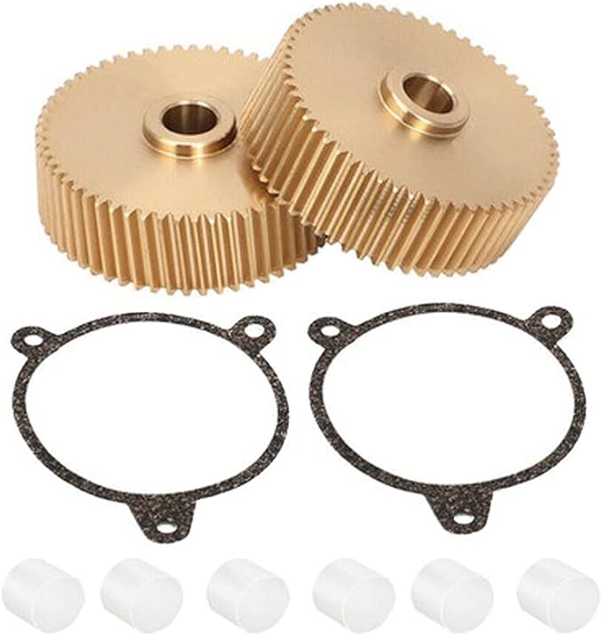 16507923 Headlight Motor Repair Kit with HD Brass Gear - Compatible with Chevy Corvette 1988-1996 (Fits Part Numbers 16507923
