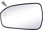 Driver Side Replacement Mirror Glass - compatible with Ford vehicles - Fusion 2013-2019 - heated with Blind Spot Detect, without Auto Dimming, LH
