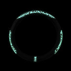 Flying Banner car Steering Wheel Cover Gel Massage Velvet Cool Warm Universal Size 15 inches SUV Truck Anti Slip Odorless Sum