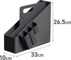 Tenma A4 File Box for Carrying Documents and Small Items Together, Fits File Box, Can Be Placed Vertically or Horizontally, I