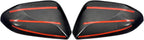 GSRECY Side Door Rear View Mirror Cover Cap Rearview Mirrors Trim Exterior Accessories Compatible with Toyota Camry 2018-2023 Avalon 2019-2022 (Gloss Black)