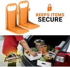 Armor All Trunk Cargo Blocks, Cargo Dividers, Trunk Dividers, Hook & Loop Trunk Organizer Blocks to Hold Cargo in Place,