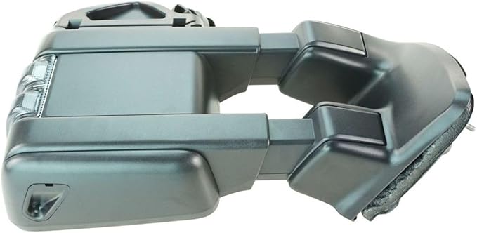 Power Fold Tow Mirror for Ford F250/F350/F450 SuperDuty 2011-2016, Heated Chrome with Extendable Arm & Blind Spot Detection