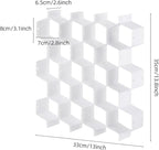 Ohlove 32Pcs Honeycomb Drawer Organizer Divider for Underwear Socks Bras Ties Belts Scarves (112 Slots)