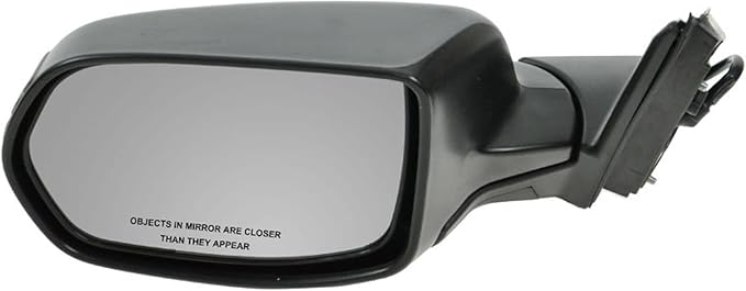 TRQ 2 Piece Driver and Passenger Side Mirror Assembly Set Electric Adjustment Non-Heated No Memory Textured Compatible with 2