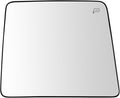 TRQ Right Upper Mirror Glass Heated Convex Snap-On Compatible with 2013-2014 Ford F-150 Passenger Side FO1325150