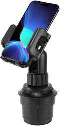 Cellet Car Cup Holder Phone Mount, Phone Holder Mount Cradle Universal Adjustable Compatible for Apple iPhone, Samsung Galaxy, Moto, Google Pixel Smartphones