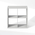 Furinno Cubic Closet Organizers and Storage, 4-Cube Closet Organizer, Open Shelf Closet Storage, Extra Thick Frame for Wardro