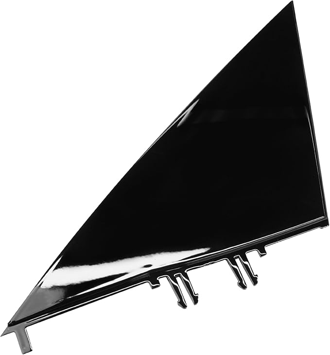 Jaronx Compatible with Tesla Mirror Triangle Cover Model 3 2017-2024, 1130655-00-D Model 3 Driver Side Mirror Triangle Trim, A-Pillar Applique Mirror Triangle Panel Trim For Tesla Model 3 Accessories