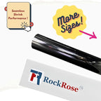 RockRose 5% Car Window Tint 36 in x 100FT 1PLY Carbon Charcoal Privacy Film Heat, UV, and IRR Block Tint for Cars or Home Adhesive Film Easy Shrink, Plotter Friendly Pro Grade