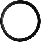 BDK Ergonomic Grip Steering Wheel Cover - Leather Performance Grip for Standard Size Wheels 14.5-15 inch Black