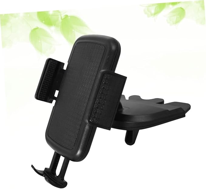 POPETPOP CD Slot Phone Holder for Car Rotation with Compatible with Smartphones Durable Design for Easy Installation