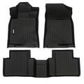 VIWIK Floor Mats for Honda Civic 2016-2021 (Not for Plug-in Hybrid),All Weather Floor Mats Accessories TPE Custom Floor Liners 1st & 2nd Row Black