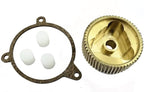 Headlight Motor Repair Kit HD Brass Gear Upgraded Compatible with Chevy Corvette 1988-1996, 16507923 16507924 16507925 165079