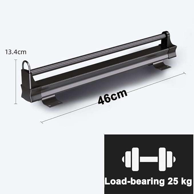 JYDQM Closet Hanging Clothes Rod, Laundry Room Wardrobe Clothes Rail Extendable 26-61cm,Telescopic Clothes Hanger Metal Slidi