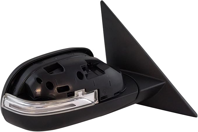TRQ Driver & Passenger Side Power Mirror Set Paint to Match, Memory, Manual Fold, Housing Turn Signal Compatible with 2014-20