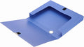 M&G File Organizer Box, Blue A4 Plastic Storage File Boxes File Folder Document Boxes Cabinet Archives Cases Boxes with Lid f