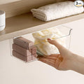 Medicine Cabinet Organizer Wall Mount,Small Pull-Out Organizer Box,Self-adhesive Under Medicine Cabinet Drawer Holder,Make Up
