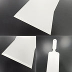 Long Handle Bulldozer Squeegee Window Tint Tools for Front & Rear Back Window Film Auto Flat Glass Tint - White