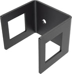 Trailer Hitch Storage Bracket, Heavy Duty 2in Hitch Holder with Extended Rivets for Secure Mounting, for 2in Ball Mount Hitches Truck Bed Garage Wall RV Storage