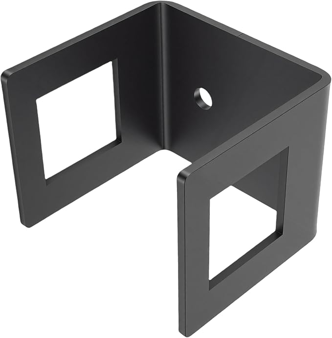 Trailer Hitch Storage Bracket, Heavy Duty 2in Hitch Holder with Extended Rivets for Secure Mounting, for 2in Ball Mount Hitches Truck Bed Garage Wall RV Storage