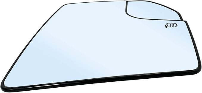 Ford F150 Right Side Heated Blind Spot Mirror - Convex Glass with Rear Holder FL3Z17K707A
