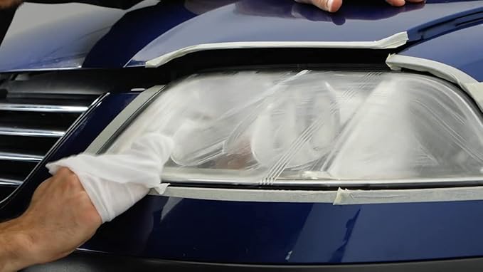 QUIXX 00084-US Headlight Restoration Kit and Lens Sealer, Permanently Restore Yellowed or Opaque Headlights To Like-New Condi