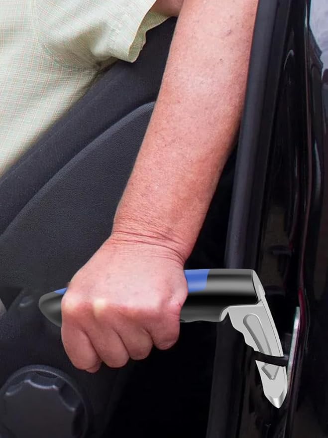Car Handle Assist for Elderly, Portable Car Assist Support Handle, Multifunction Insert Door Latch Car Handle for Senior, Eld