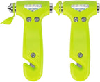 ACEBON 2-Pack Car Safety Hammer Seatbelt Cutter, Auto Emergency Escape Hammer with Window Glass Breaker and Seat Belt Cutter,