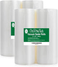 O2frepak 4Pack 8x50 Rolls (Total 200Feet) Vacuum Sealer Bags Rolls with BPA Free,Heavy Duty Vacuum Sealer Storage Bags Rolls,