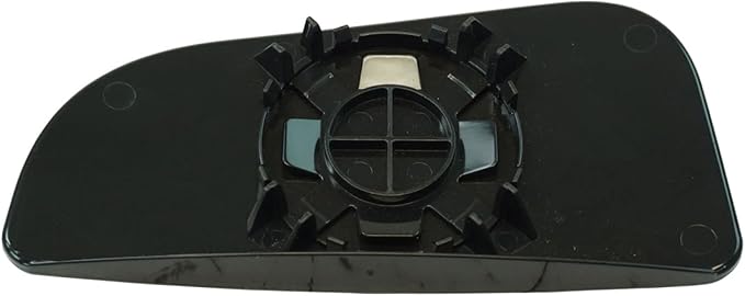 TRQ Driver Side Mirror Glass Heated with Spotter Glass Compatible with 2011-2022 Ram 1500 2011-2018 Ram 2500 3500 4500 5500 2