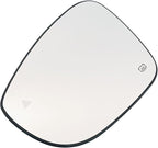 Left Driver Side Mirror Glass Heated W/Blind Spot NO-Auto Dimming Compatible with 2017-2024 Chrysler Pacifica for 2020-2024 Chrysler Voyager（2 PIN ） (Driver Blind Spot No-Anti-glare)