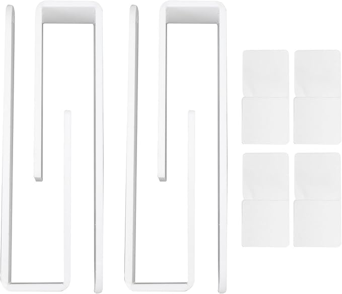 Health Mounted Acrylic Hat Organizer - 4Pcs Strong Adhesive Hat Hooks for Bedroom, Living Room Storage & Easy No Drill Instal