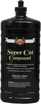 Presta 134532 Super Cut Compound for Removing P800 Grit, Heavy Sand Scratches and Oxidation - 32 Oz.