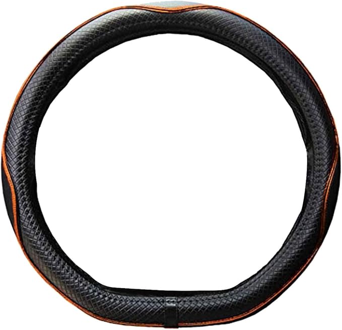 Mayco Bell Flat Bottom Steering Wheel Cover Anti-Slip,Safety,Soft,Breathable,Durable,Full Surround,Comfortable Grip Microfibe