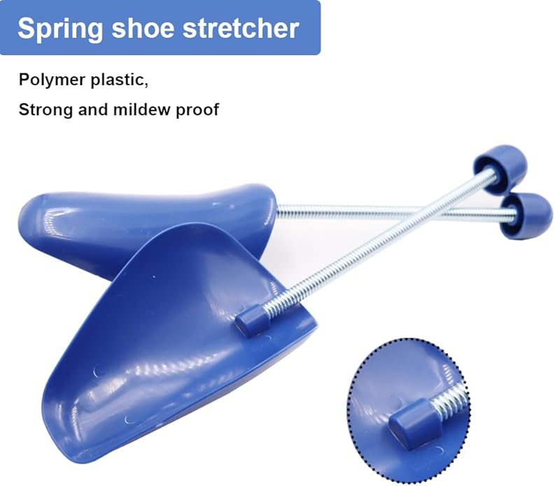 EchoDone 10 Pairs Plastic Shoe Tree Stretcher Shaper for Men